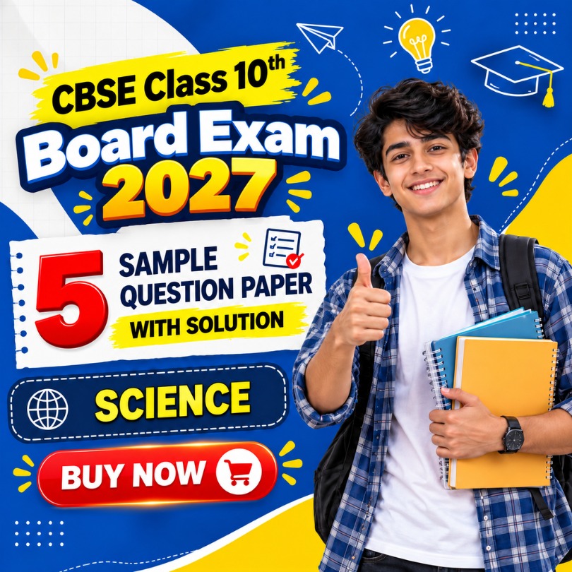 CBSE Class 10 Science Board Exam Pack: 5 Mock Test Papers + Solutions 2027