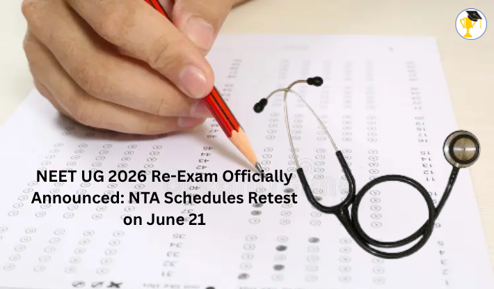 NEET UG 2026 Re-Exam Date Announced: NTA Confirms June 21 Retest