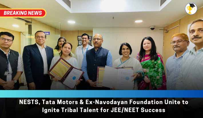 NESTS, Tata Motors & Ex-Navodayan Foundation Unite to Ignite Tribal Talent for JEE/NEET Success